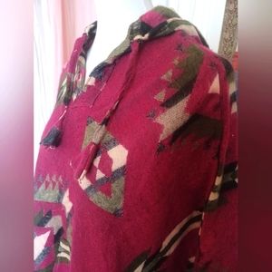 Bohemia style poncho